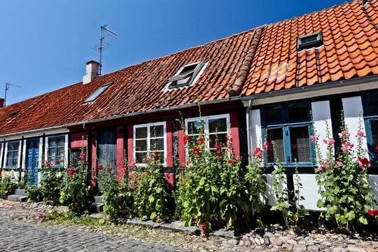 Rowhouses in Roenne