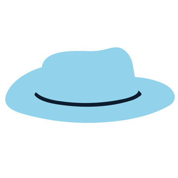 recommend clip art: Vintage-Inspired Fedora Hat Vector Illustration - Classic Men's Headwear in Detailed Digital Design - Retro Fashion Accessory Clipart for Creative Projects