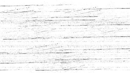 Naklejka premium Rough, scratch, splatter grunge pattern design brush strokes. Overlay texture. Faded black-white dyed paper texture. Sketch grunge design. Use for poster, cover, banner, stickers layout