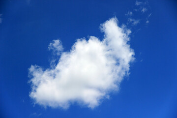 Blue sky with clouds background.It's beautiful and natural.