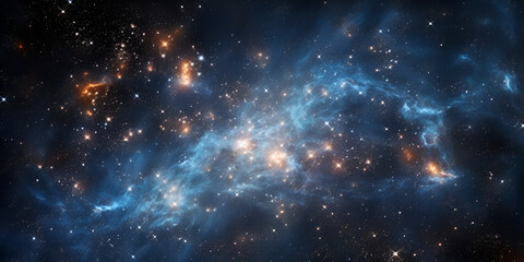 Naklejka premium Stunning Space Galaxy Background. Download to encourage me to make more of these stunning Images. 