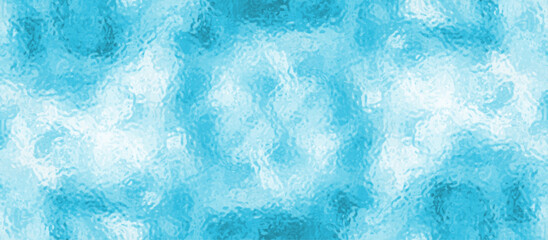 Frosted glass texture .Blue glass texture background .Light matte surface. Frosted plastic. Vector illustration background.><	