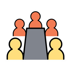 Meeting icon