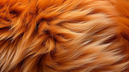 Fox fur. Animal fur texture closeup. Intricate Details of Animal Fur Texture