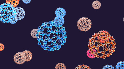 flying nano molecules