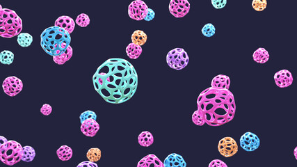 flying nano molecules