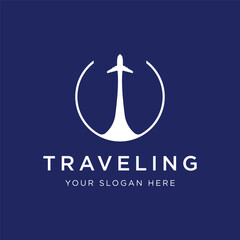Summer travel agency holiday airlines creative logo design.logo for business, airline ticket agents, holidays and companies.