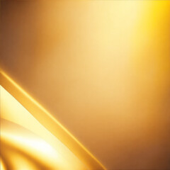 abstract gold background with place for text - yellow background - abstract background with waves - light yellow Background - Generative AI