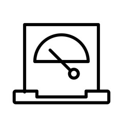 Innovation Computer Laptop Outline Icon
