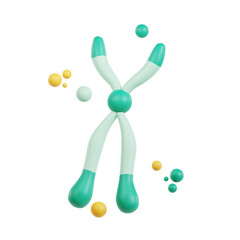 Chromosome 3D Icon