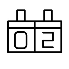 Score Sport Game Outline Icon