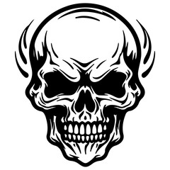 human skull, Danger skull