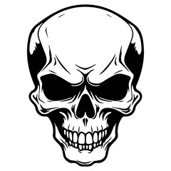human skull, Danger skull