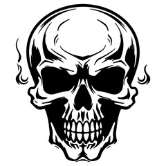 human skull, Danger skull