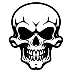 human skull, Danger skull
