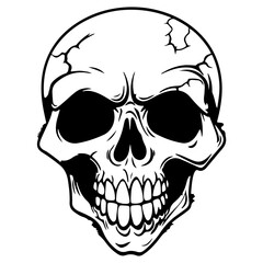 human skull, Danger skull