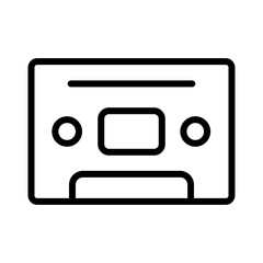 Analog Music Tape Icon