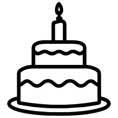 birthday cake icon