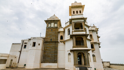 Sajjangarh Palace or Monsoon Palace is a hilltop palatial residence in the city of Udaipur, Rajasthan