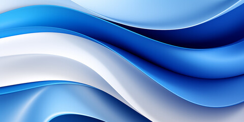 Abstract blue and white wave background Illustrations background