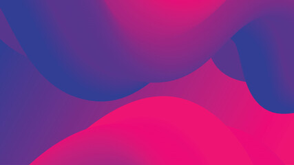 Red and purple fluid wave abstract background