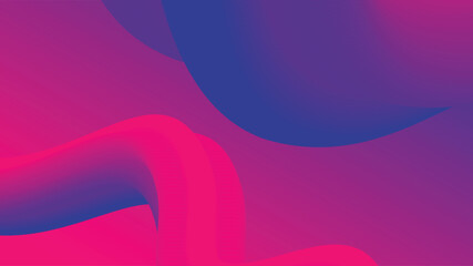 Red and purple fluid wave abstract background