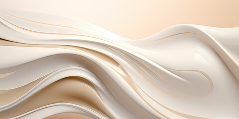 Fototapeta premium Abstract cream wallpaper.