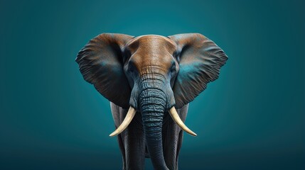 elephant with background