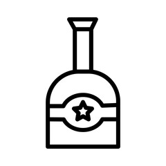 Beer Wine Drinks Solid Icon