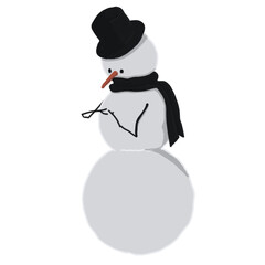 Cute Christmas Snowman
