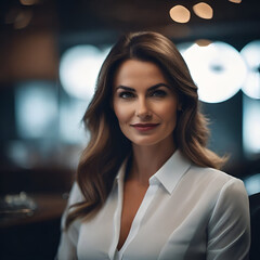 Obraz premium portrait of a business woman