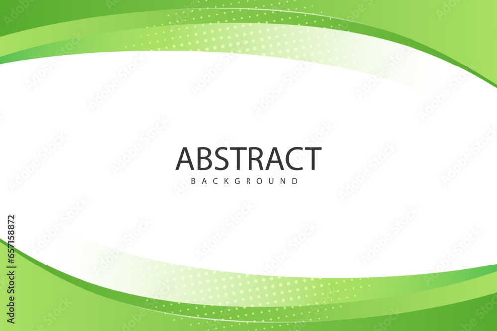 Poster abstract green background with space for your text