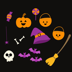 Halloween Cute Element Illustration