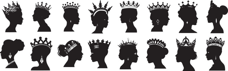 Queen crown set