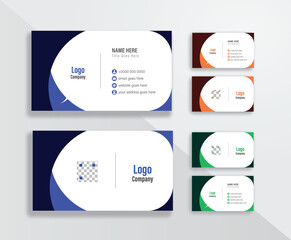 Business card set design