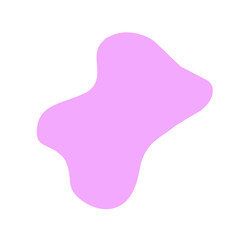 Fototapeta premium purple blob shape