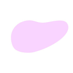 purple blob shape