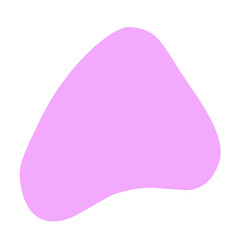 purple blob shape