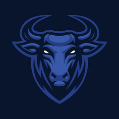 bull vector mascot