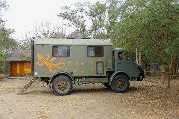 Obraz premium Camper truck