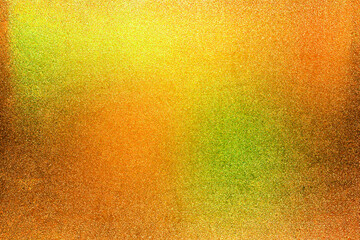 Golden,yellow, orange, red, shiny glitter abstract gradient background with space. Twinkling glow...