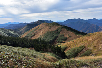 Climbing  Mount Makihata, Niigata, Japan
