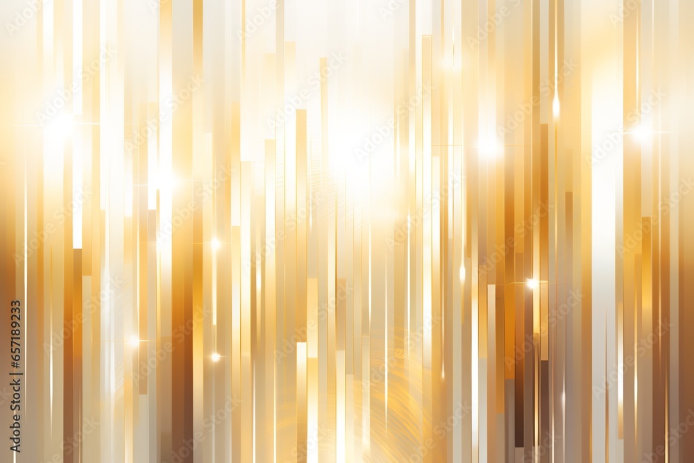Poster luxury gold background illustration with vertical lines, in the style of minimalist geometric shapes