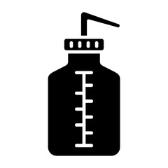 Fototapeta premium Wash Bottle Icon