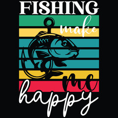Fishing make me happy