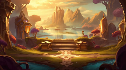 Dynamic Game Background Setting for Immersive Gaming Experiences