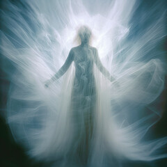 Real angel or ghost apparition