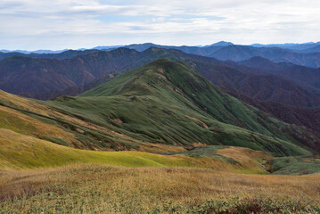 Climbing  Mount Makihata, Niigata, Japan
