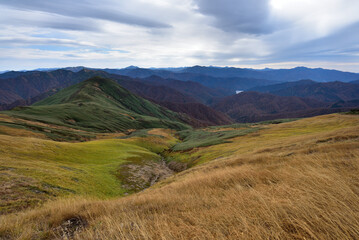 Climbing  Mount Makihata, Niigata, Japan