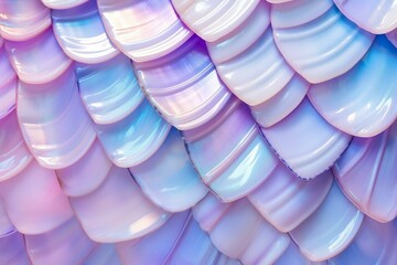 Abstract background with beautiful colors resembling mother of pearl shell. Generative AI - obrazy, fototapety, plakaty